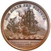 Image 2 : Great Britain, high-relief copper medal, Admiral Earl Howe, 1794, Battle of the Glorious First of Ju