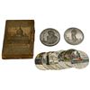 Image 1 : Papal States (Italian States), tin "steckmedaille" box medal, ca. 1823, death of Pope Pius VII (1800