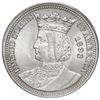 Image 1 : USA (Philadelphia Mint), Isabella commemorative silver quarter, 1893, PCGS MS63.