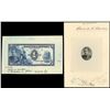 Image 1 : Bogota, Colombia, Banco de la Republica, 1 peso oro front essay, 1929, with proof vignette, ex-Eldo