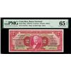 Image 1 : San Jose, Costa Rica, Banco Nacional, 2 colones, 13-11-1946, series F, serial 457723, with sub-geren