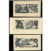 Image 2 : Set of Costa Rica, Banco Central, photographic essays on manila paper dated 8-20-1971: 50 colones, s