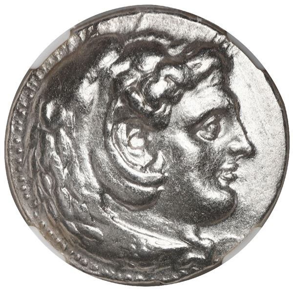 Kingdom of Macedon, AR tetradrachm, Alexander III (the Great), 336-323 BC, lifetime issue, struck un