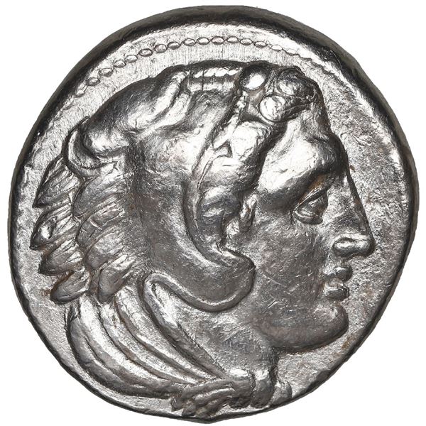 Kingdom of Macedon, AR drachm, Alexander III (the Great), 336-323 BC, lifetime issue, Antipater gov