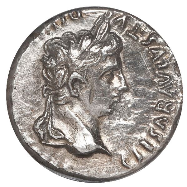 Roman Empire, AR denarius, Augustus (27 BC-14 AD), Lyons mint (misattributed to Rome mint), struck 2