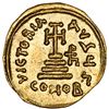 Image 2 : Byzantine Empire, AV solidus, Heraclius, 610-641 AD, Constantinople mint, NGC MS strike 5/5, surface