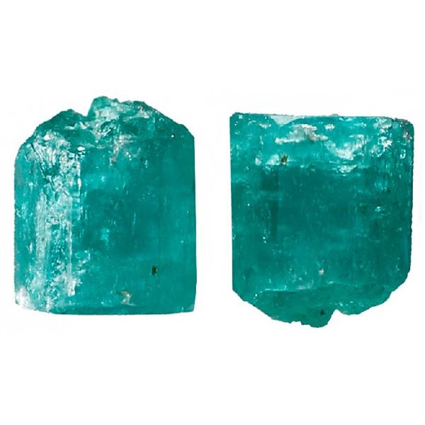 Small natural emerald, 0.6 carat, class 1B, ex-Atocha (1622).