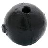 Image 1 : Iron cannonball grenade (three-pounder), conserved and intact, ex-1715 Fleet.
