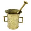 Image 1 : Bronze mortar and pestle from southern Germany, 1700s-early 1800s.
