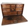 Image 1 : Spanish colonial "vargueno" or traveling desk/chest for table top, 1600s-1700s.