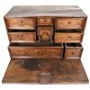 Image 2 : Spanish colonial "vargueno" or traveling desk/chest for table top, 1600s-1700s.