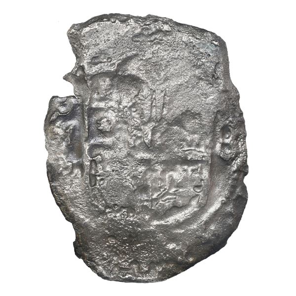 Mexico City, Mexico, cob 8 reales, Philip IV, assayer P.