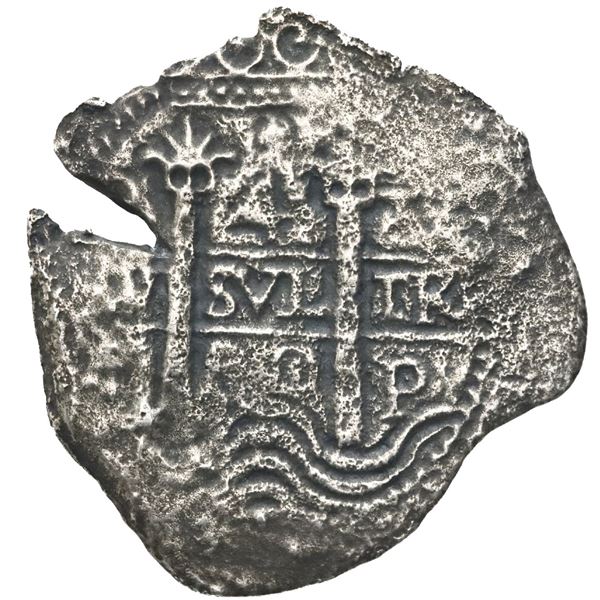 Potosi, Bolivia, cob 4 reales, 1680V.