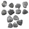 Image 1 : Lot of thirteen Potosi, Bolivia, cob 1R, Charles II, various dates and assayers.