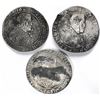 Image 1 : Lot of three Brabant, Spanish Netherlands, portrait ducatoons of Philip IV, dates as follows: 1637, 