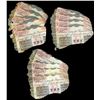 Image 1 : Lot of thirteen Calcutta, British India, 10 rupees notes, 25-11-1916, series AC, sequential serial n