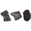 Image 1 : Lot of three Mexico City, Mexico, cob 8 reales, Charles II and Philip V, assayers L and J (where vis