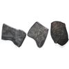 Image 2 : Lot of three Mexico City, Mexico, cob 8 reales, Charles II and Philip V, assayers L and J (where vis