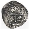 Image 2 : Mexico City, Mexico, cob 4 reales, Philip II, assayer O below denomination oIIII to right, mintmark 
