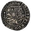 Image 1 : Lima, Peru, cob 1 real, Philip II, assayer Diego de la Torre, *-oD to left, I-P to right.