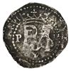 Image 1 : Lima, Peru, cob 1/2 real, Philip II, assayer Diego de la Torre, P to left, oD to right, V/A (makeshi