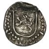 Image 2 : Lima, Peru, cob 1/4 real, Philip II, assayer Diego de la Torre, * to left, P to right of castle.