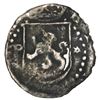 Image 2 : Lima, Peru, cob 1/4 real, Philip II, assayer Diego de la Torre, * to left and P to right of castle, 
