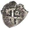 Image 2 : Lima, Peru, cob 1/2 real, 1725, Louis I, rare.
