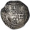 Image 1 : Potosi, Bolivia, cob 8 reales, Philip III, assayer Q.