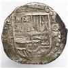 Image 1 : Potosi, Bolivia, cob 8 reales, Philip IV, assayer T (late 1620s).
