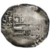 Image 1 : Potosi, Bolivia, cob 8 reales, Philip IV, assayer TR (late 1630s).