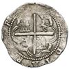 Image 2 : Potosi, Bolivia, cob 4 reales, Philip II, assayer B (1st period).