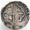 Image 2 : Potosi, Bolivia, cob 4 reales, Philip II, assayer B (1st period).