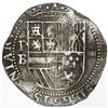 Image 1 : Potosi, Bolivia, cob 4 reales, Philip II, assayer B (1st period).