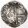 Image 2 : Potosi, Bolivia, cob 4 reales, Philip II, assayer B (1st period).