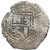 Image 2 : Potosi, Bolivia, cob 8 reales, (1652)E, Transitional Type IV/A, Mastalir Plate.