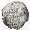 Image 1 : Potosi, Bolivia, cob 4 reales, 1669E.