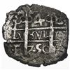 Image 1 : Potosi, Bolivia, cob 4 reales, 1750E.