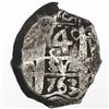 Image 1 : Potosi, Bolivia, cob 4 reales, 1763V-(Y).