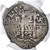 Image 1 : Potosi, Bolivia, cob 2 reales, 1692VR, NGC F12.