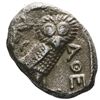Image 2 : Attica, Athens, AR tetradrachm, "owl," late mass coinage issue, ca. 353-299 BC.