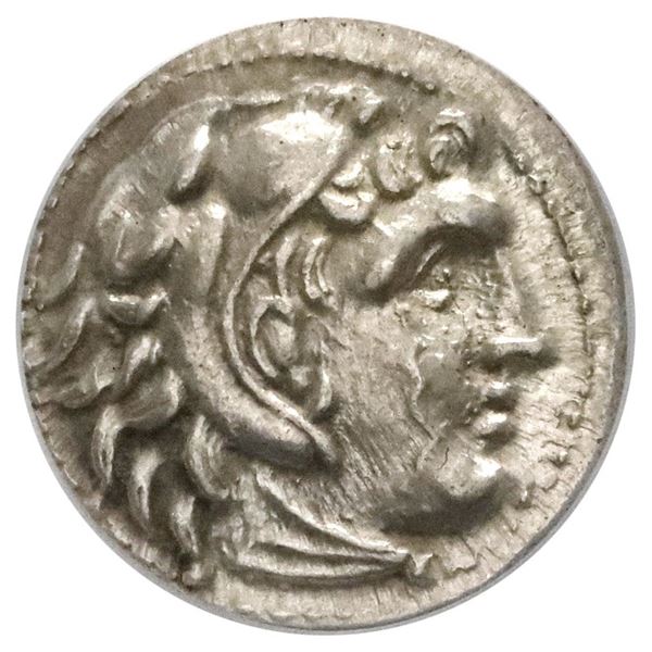 Kingdom of Macedon, AR drachm, Antigonos I Monophthalmos, as Strategos of Asia, in the name of Alexa