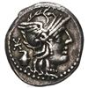 Image 1 : Roman Republic, AR denarius, C. Cassius, 126 BC.