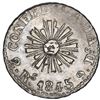 Image 1 : Cordoba, Argentina, 2 reales, 1845 2.Rs. 9.Ds, flag right, NGC XF details / cleaned, ex-Carter, ex-O