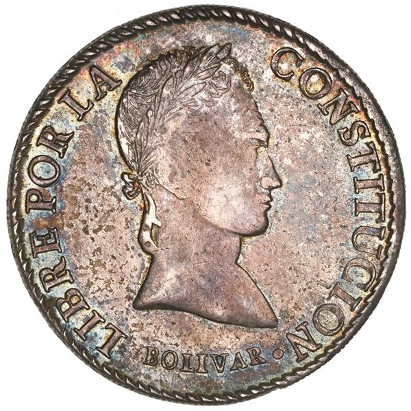 Potosi, Bolivia, 8 soles, 1846R, NGC AU 55.