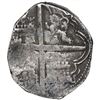 Image 2 : Bogota, Colombia, cob 8 reales, Philip IV, assayer not visible.