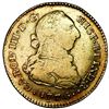 Image 1 : Popayan, Colombia, gold bust 2 escudos, Charles III, 1776SF.