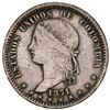 Image 1 : Bogota, Colombia, 1 peso, 1871, NGC AU details / cleaned.