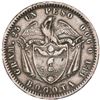 Image 2 : Bogota, Colombia, 1 peso, 1871, NGC AU details / cleaned.