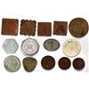 Image 2 : Lot of 46 Colombian tokens, various dates and denominations (1800s-1900s).